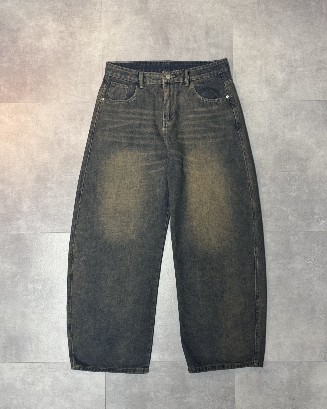 ヴィンテージウォッシュワイドデニムパンツ
NS0014