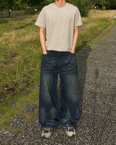 シャドウコントラスト フォルムバギーパンツ NS0167