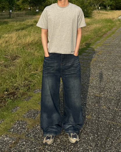 シャドウコントラスト フォルムバギーパンツ NS0167