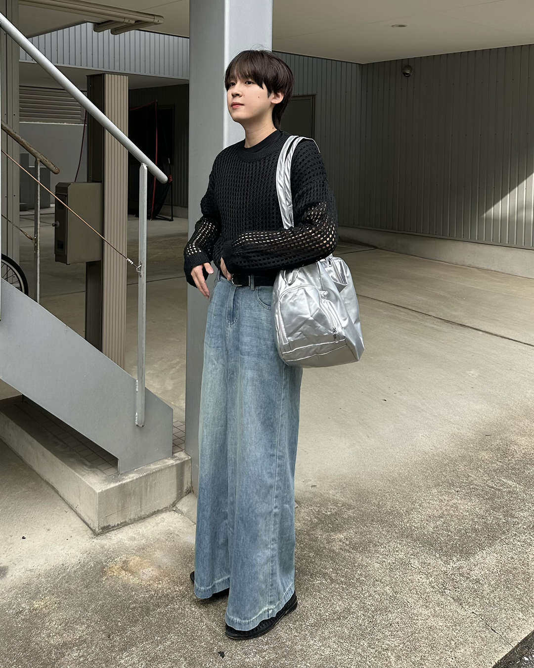 ローブラウスデザインアイスシルクセーター OD0021
