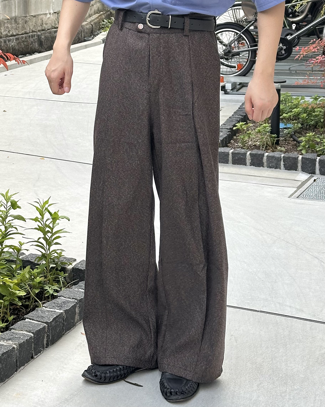 Aラインレトロスタイルパンツ OD0035
