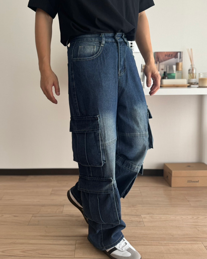 Jumpsvak デニムカーゴパンツ Jumpsvak デニムカーゴパンツ Jumpsvak デニムカーゴパンツ Jumpsvak デニムカーゴパンツ