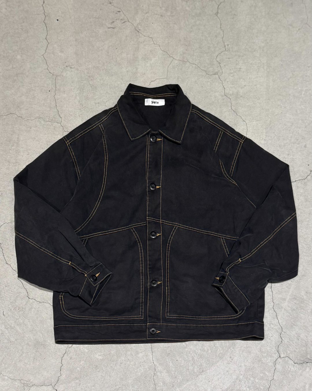 ステッチデニムジャケット OK0017 – YOLO(ヨロ)|ファッション通販 ステッチデニムジャケット OK0017 – YOLO(ヨロ)|ファッション通販