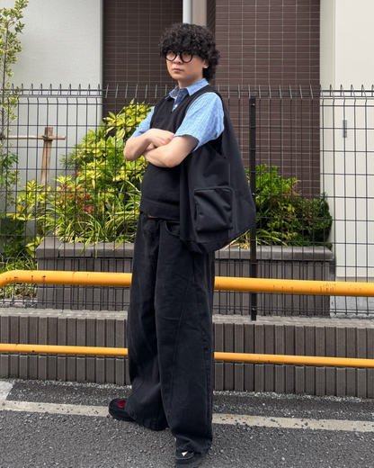 ブラックバギーデニムパンツ OK0046 – YOLO（ヨロ