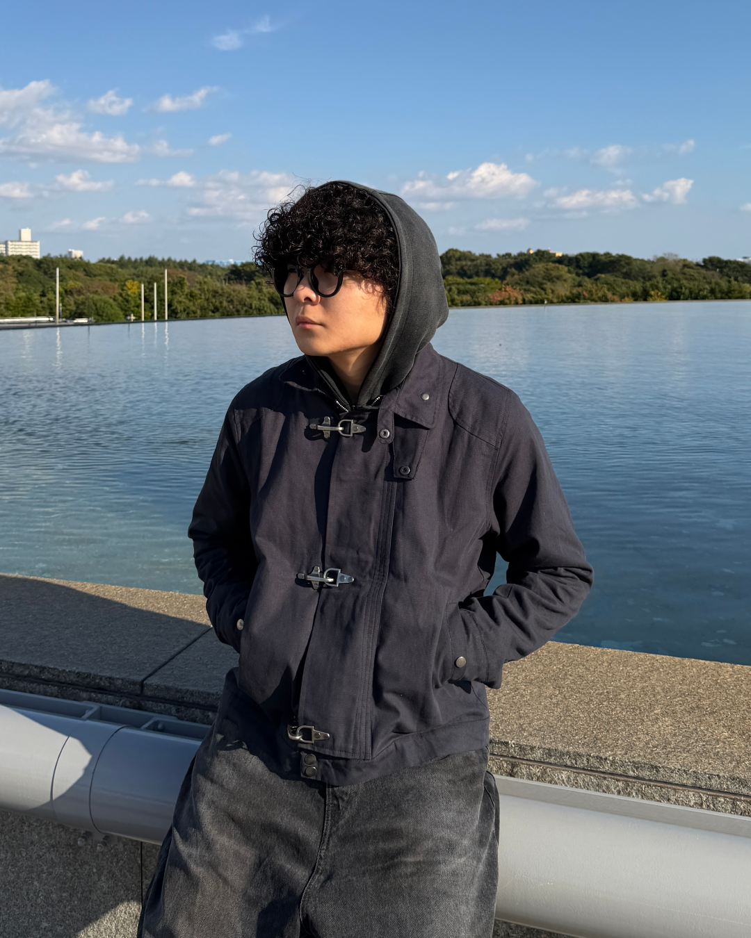 スタンドカラーファイアーマンジャケット OK0099