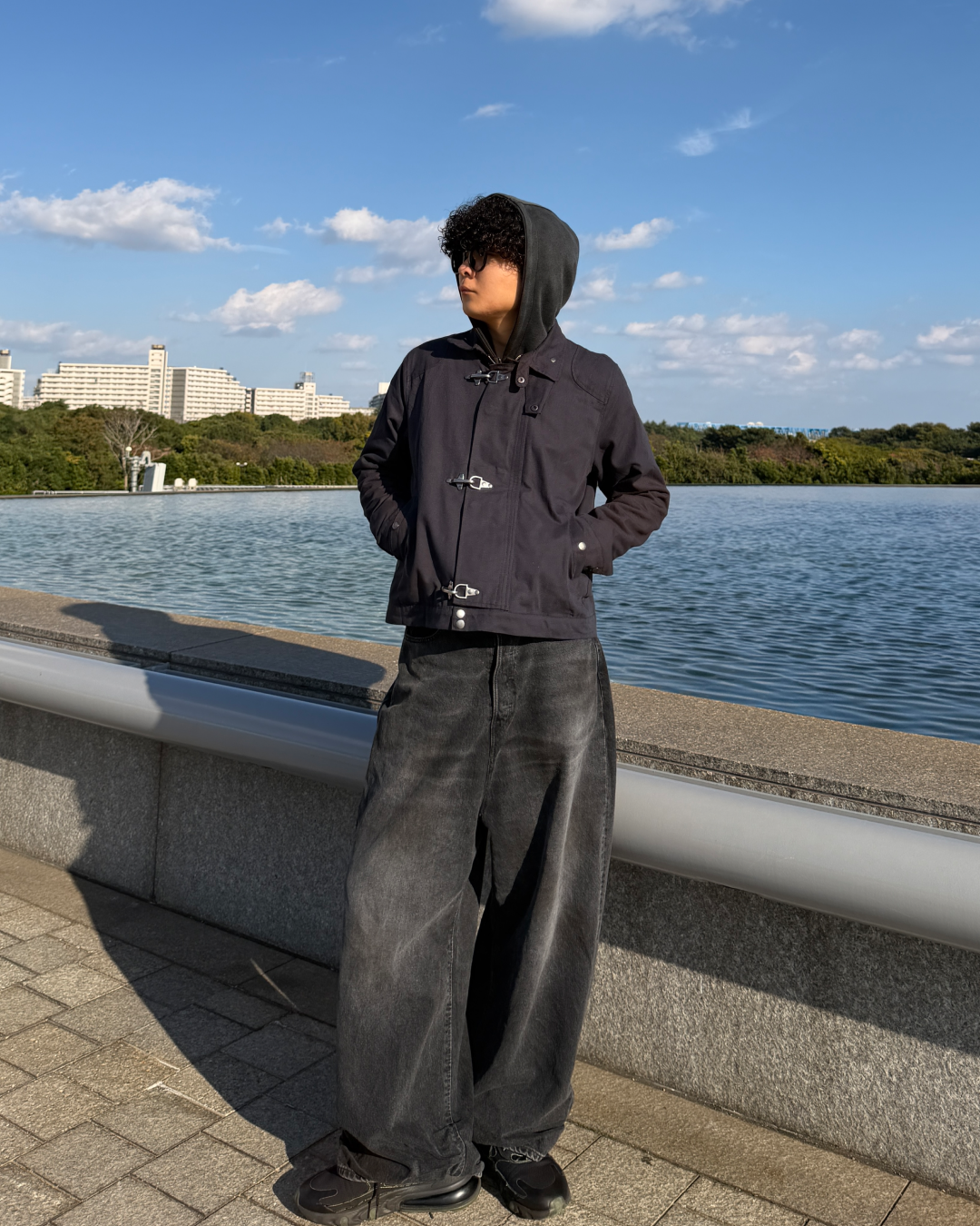 スタンドカラーファイアーマンジャケット OK0099