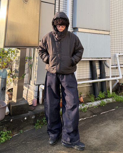 ハイネックフード付きダウン OK0104