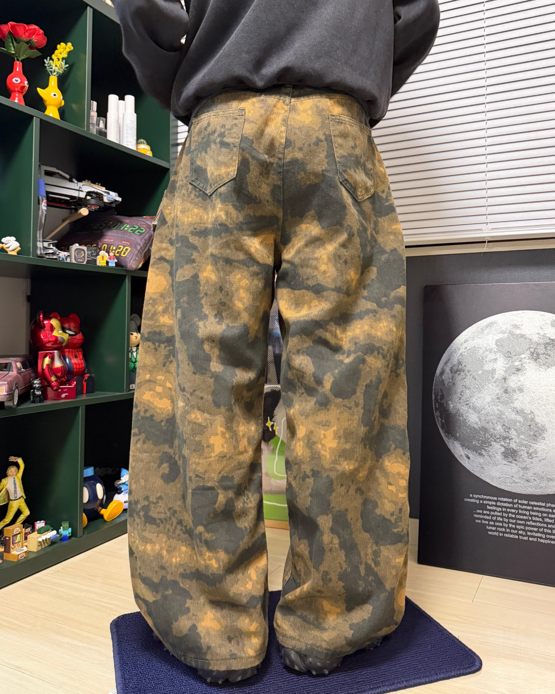 ダーティーカモワイドバルーンパンツ OK0105