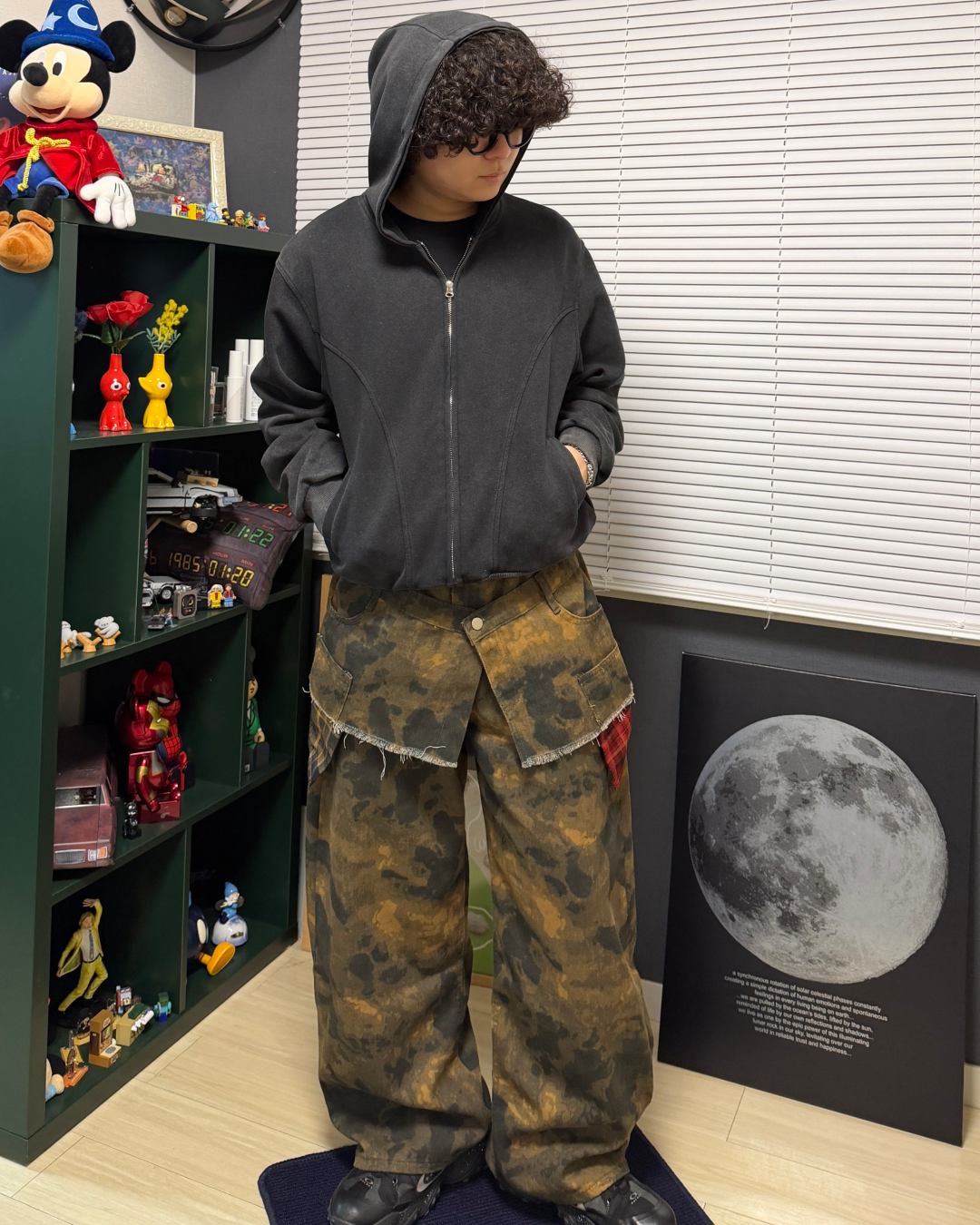 ダーティーカモワイドバルーンパンツ OK0105