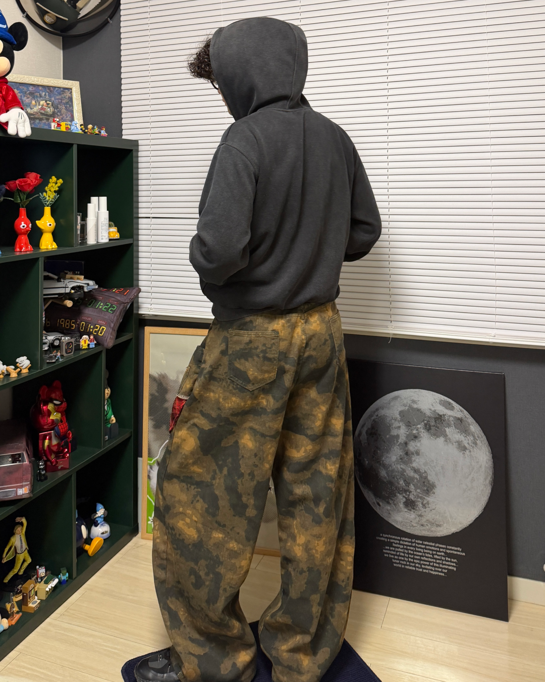 ダーティーカモワイドバルーンパンツ OK0105