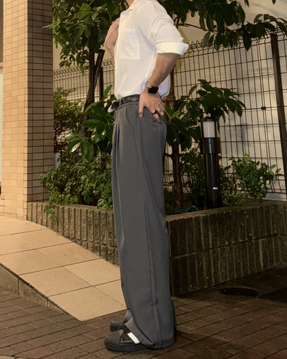 ハイウエストワイドスラックス TS0003