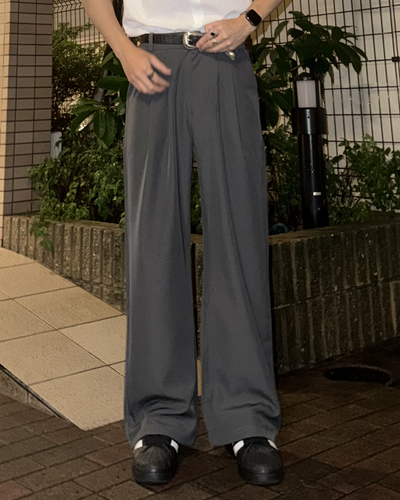 ハイウエストワイドスラックス TS0003