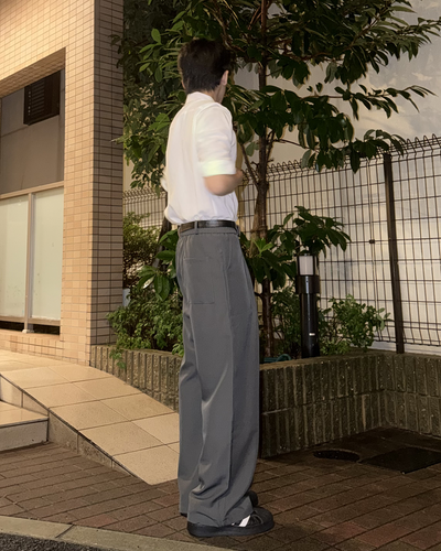 ハイウエストワイドスラックス TS0003