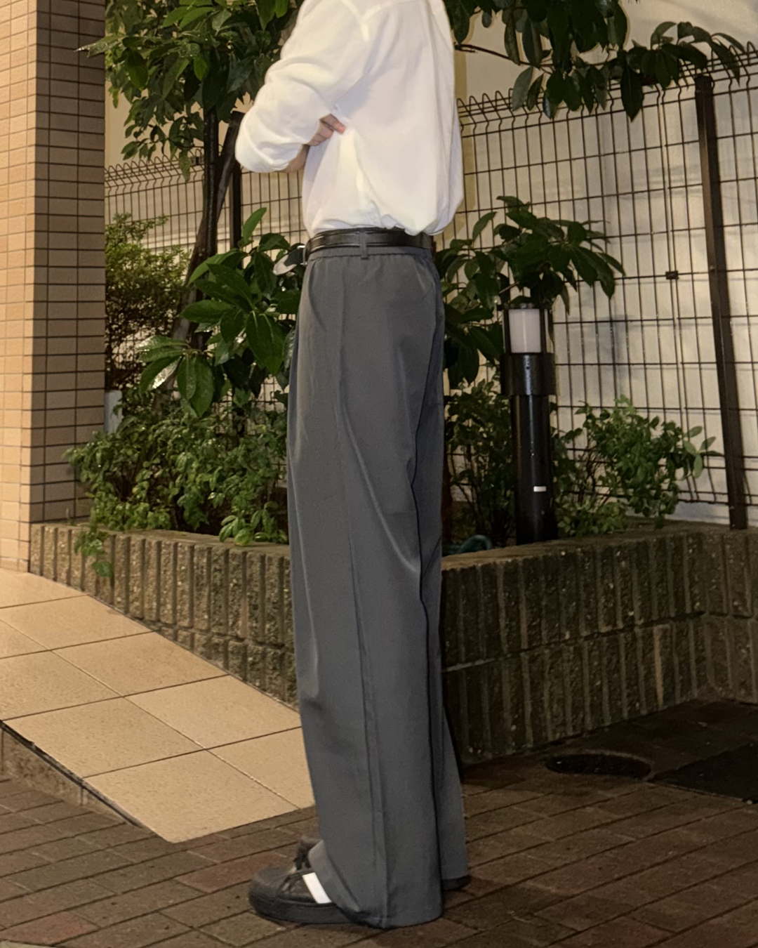 ハイウエストワイドスラックス TS0003