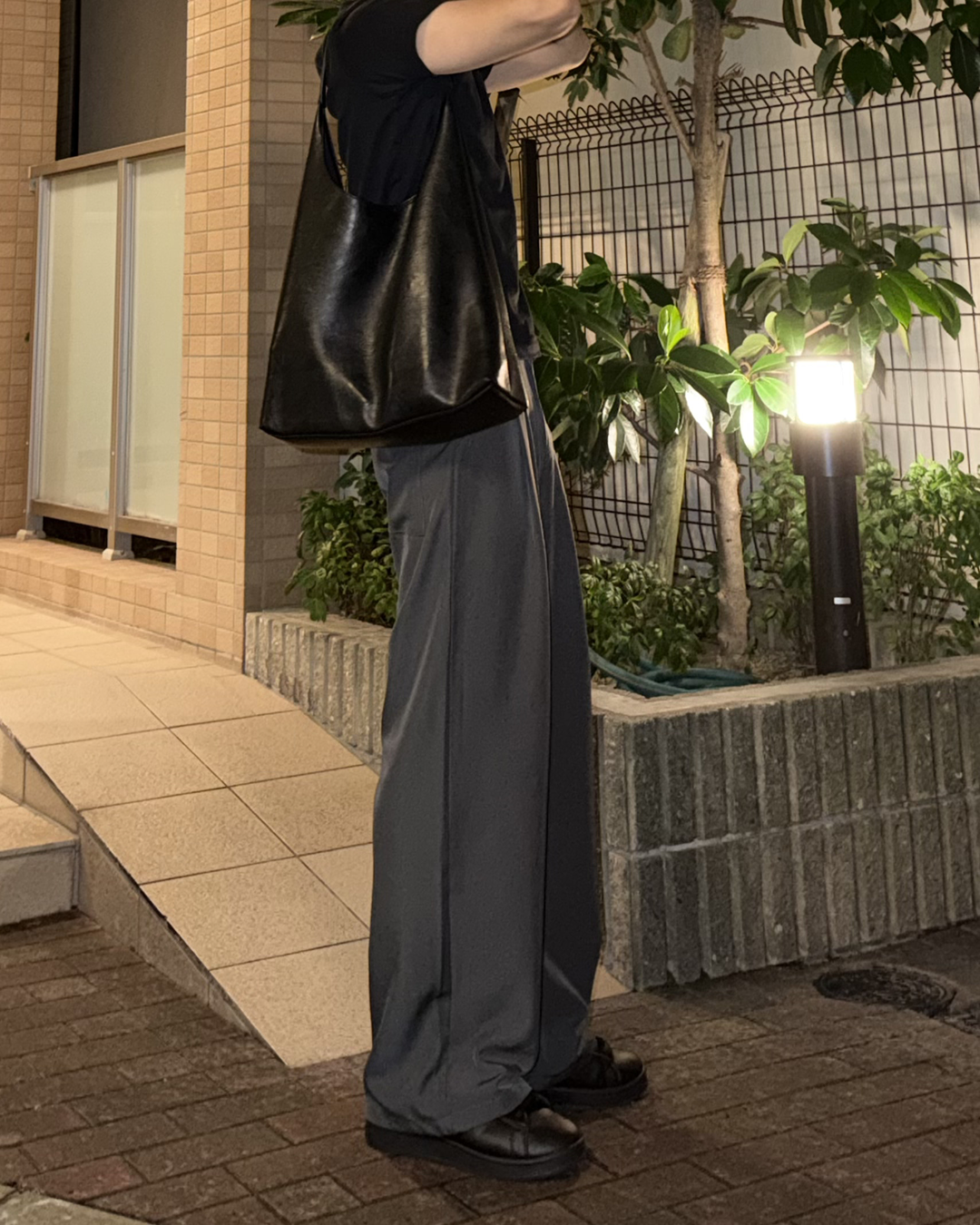 ハイウエストワイドスラックス TS0003
