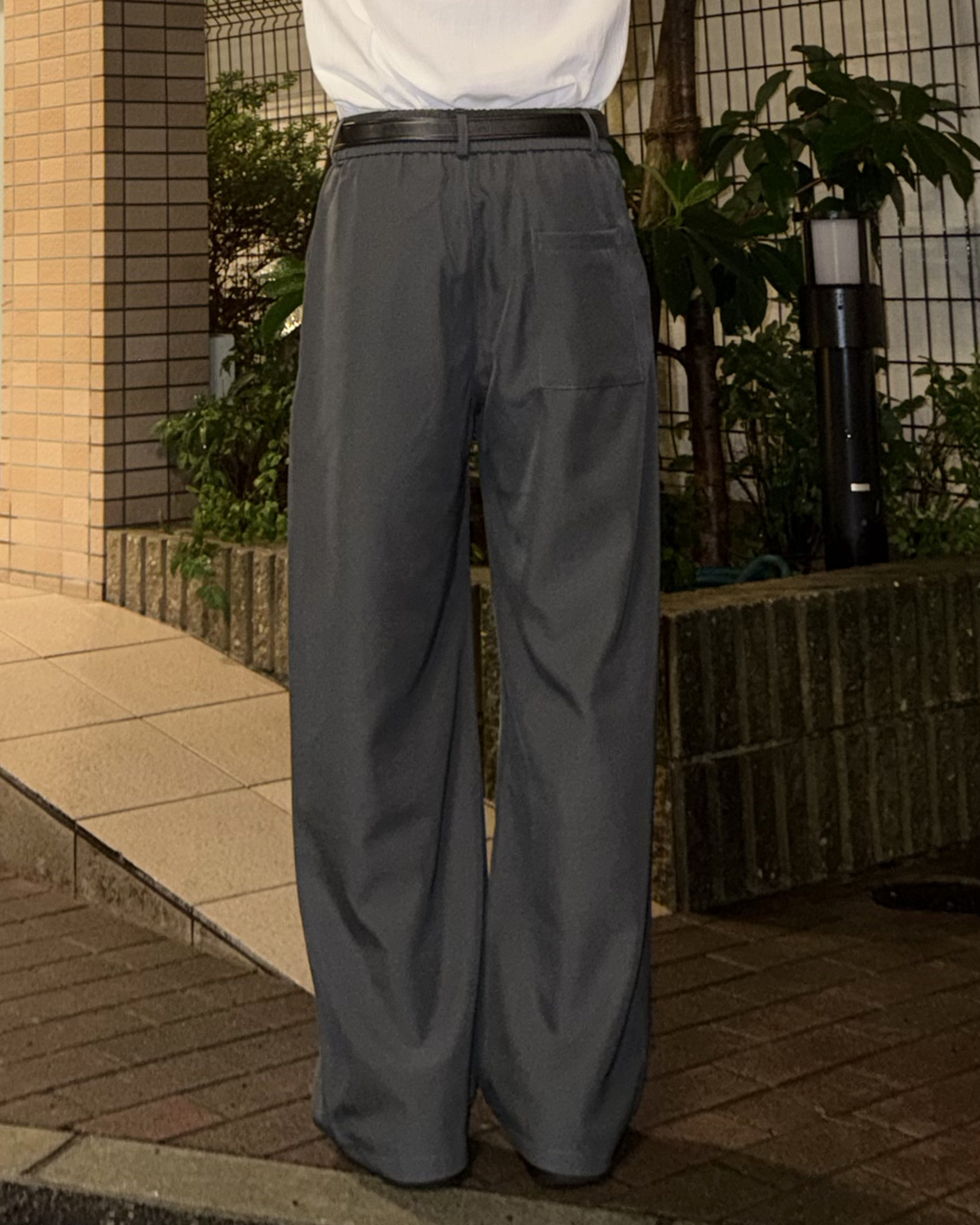ハイウエストワイドスラックス TS0003