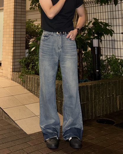 クリーンフィットスリムフレアデニムパンツ TS0016
