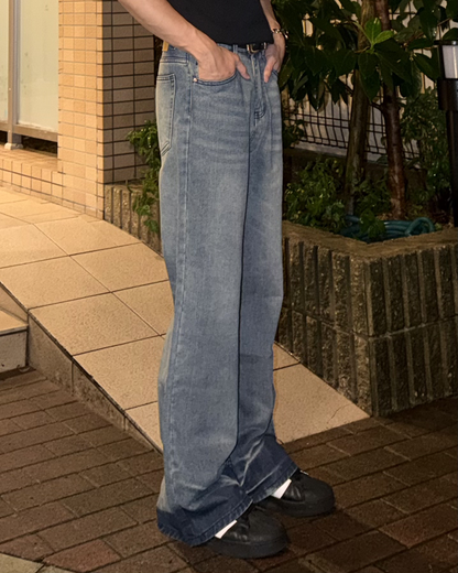 クリーンフィットスリムフレアデニムパンツ TS0016