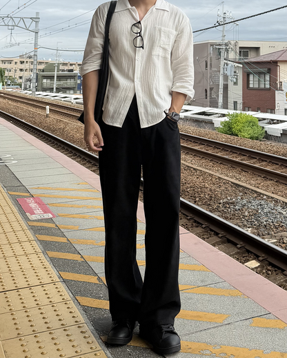 ベーシックストレートデニムパンツ TS0018