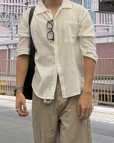 フレンチリネンシャツ TS0024
