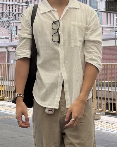 フレンチリネンシャツ TS0024