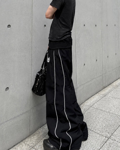 レイヤードスポーツパンツ OU0016