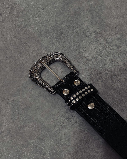 刻印スタッズウエスタンベルト OU0020