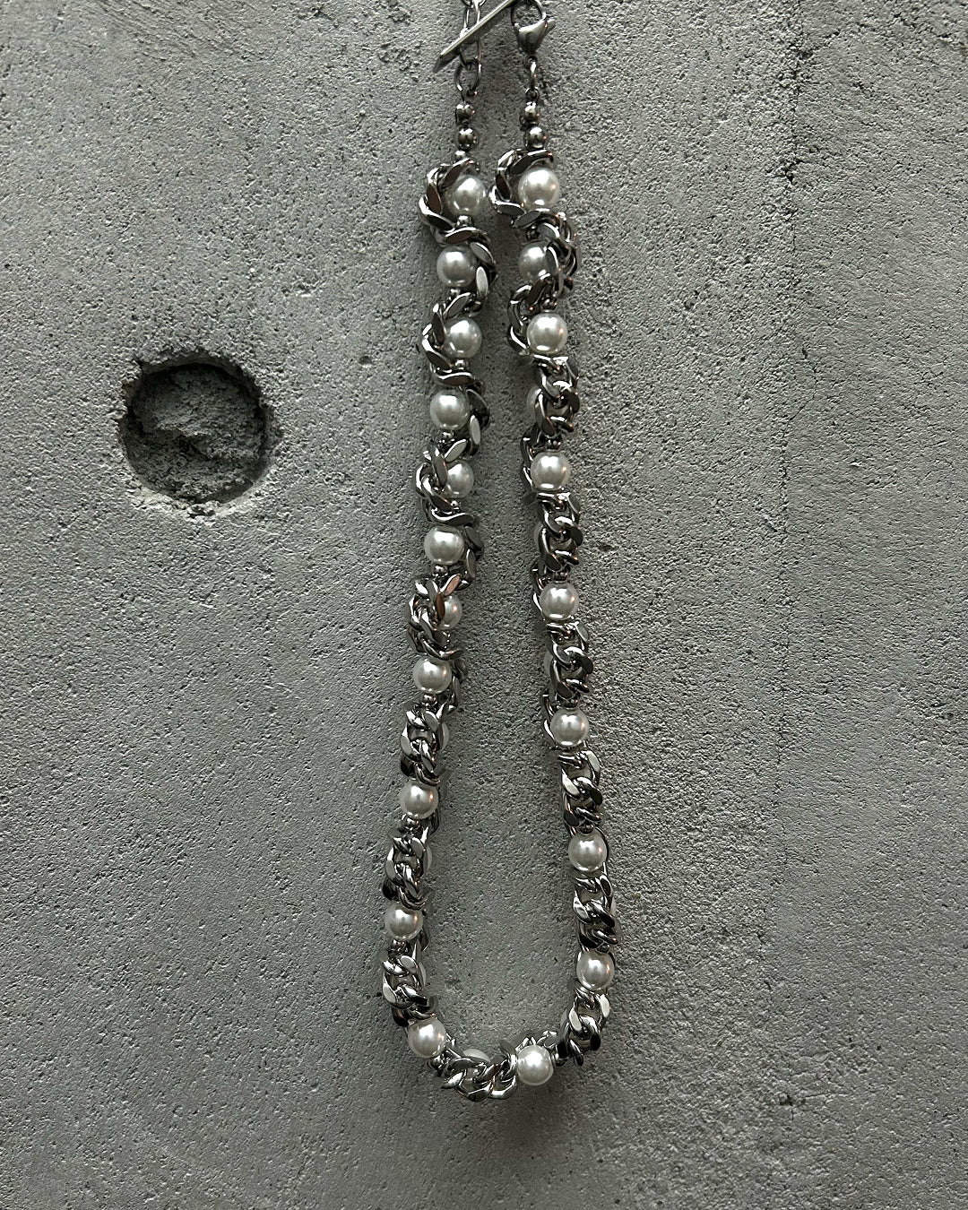 ツイストチェーンアクセントネックレス OU0029