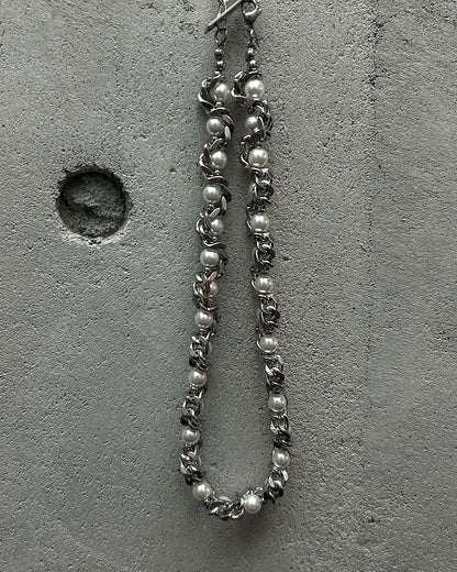 ツイストチェーンアクセントネックレス OU0029