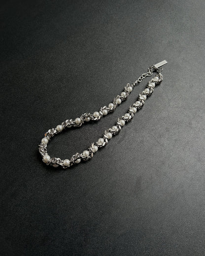 ツイストチェーンアクセントネックレス OU0029