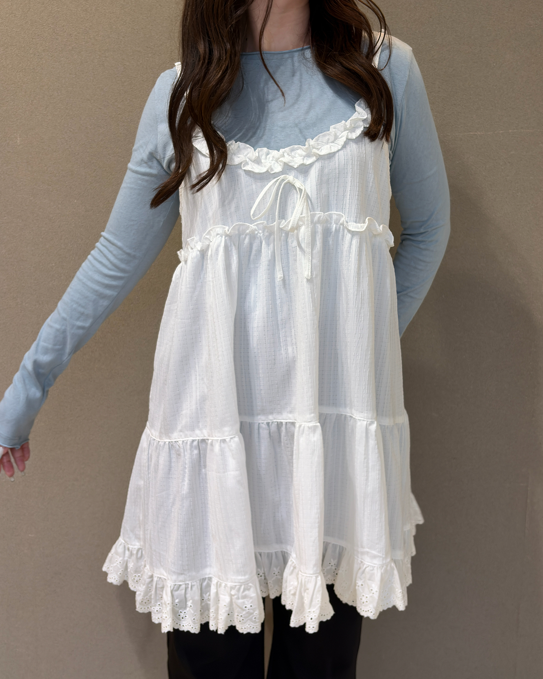 シアーフィットロングスリーブトップス OV0114