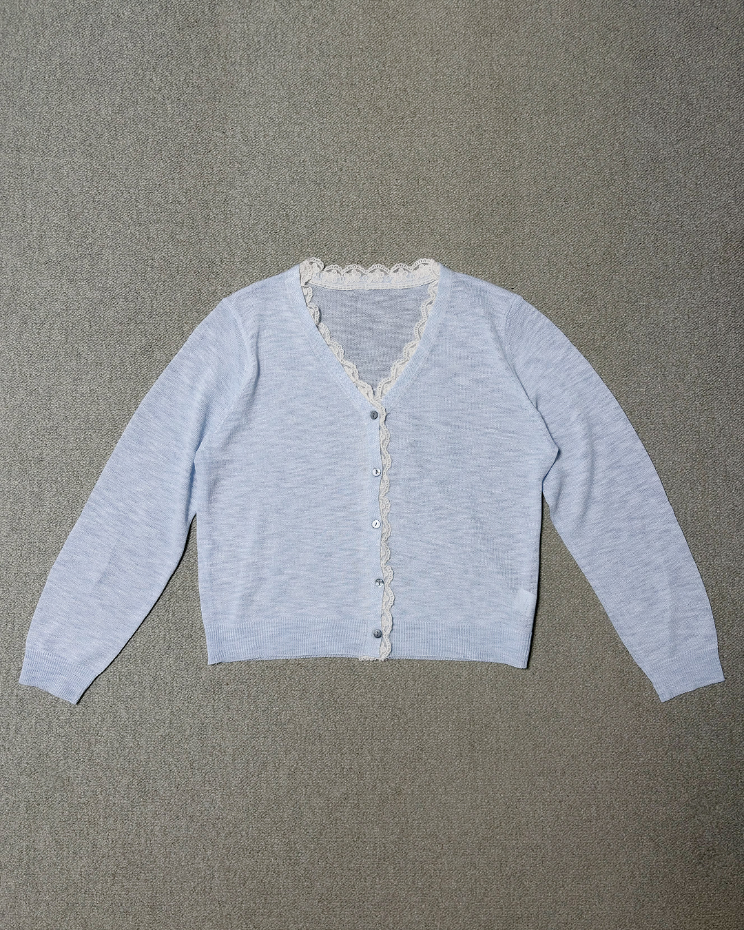 Vネックニットカーディガン OV0075