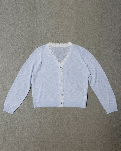 Vネックニットカーディガン OV0075
