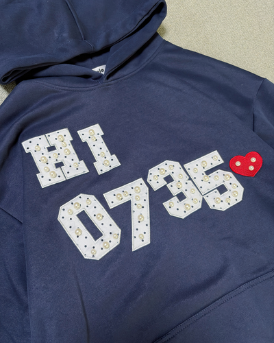 ナンバーグラッフィックフーディー OV0148