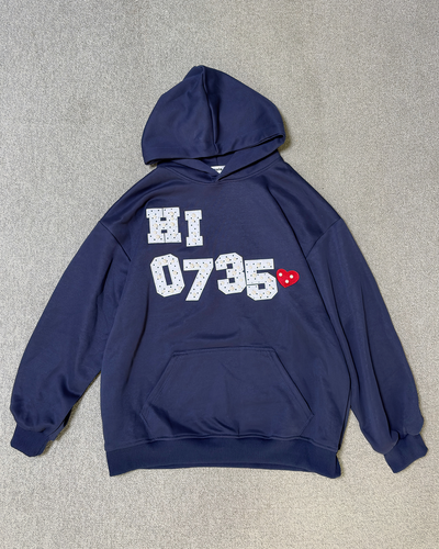 ナンバーグラッフィックフーディー OV0148
