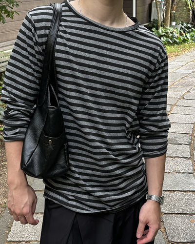 ボーダー長袖Tシャツ PA0003