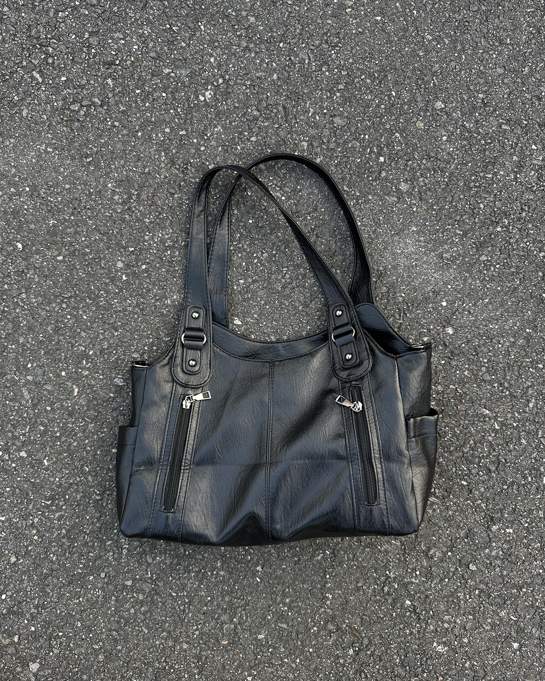 レトロ風2wayショルダーハンドバッグ PA0013