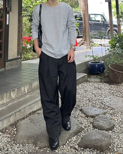 ルーズストレートパンツ PA0014