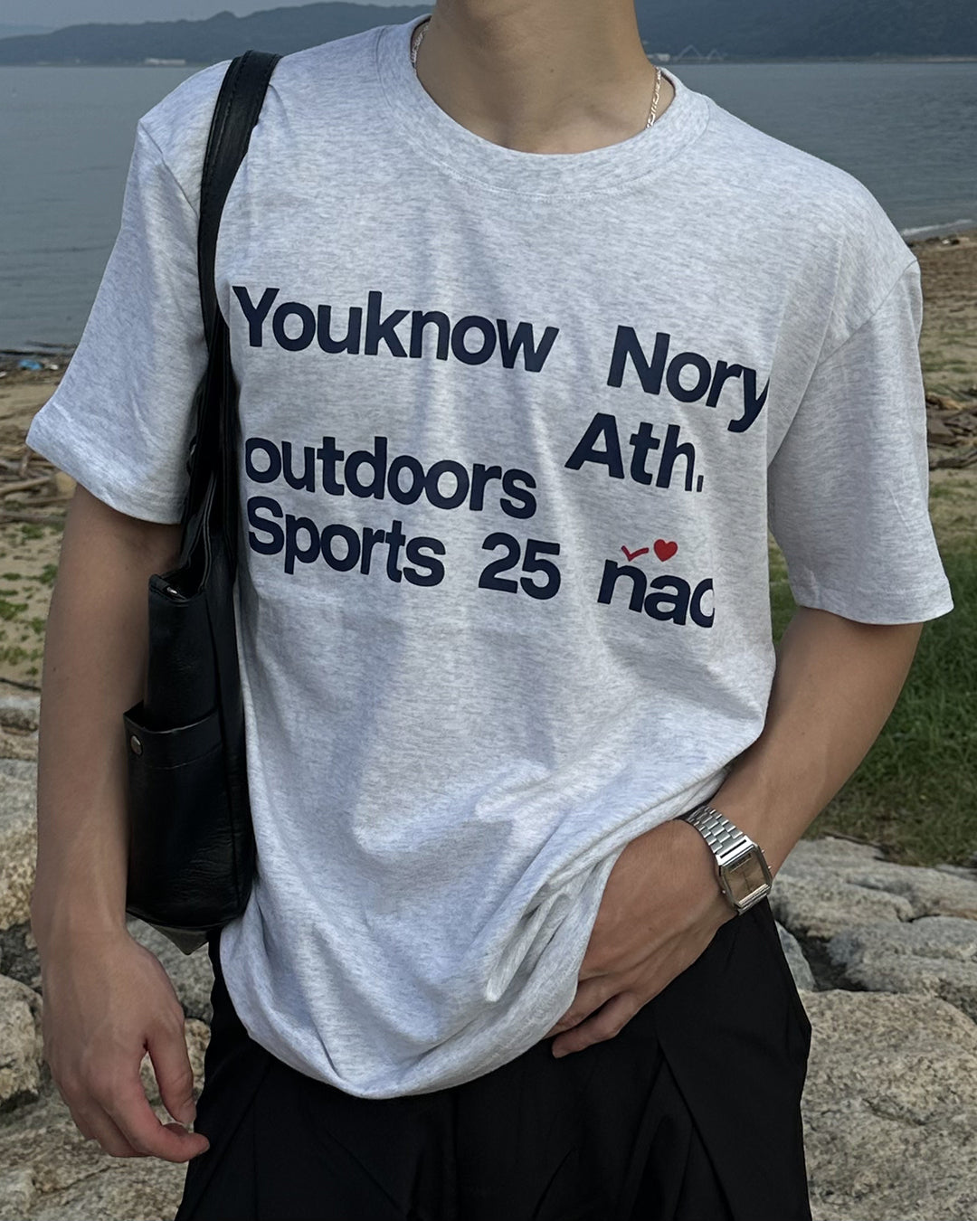 アメカジプリント半袖T PA0032