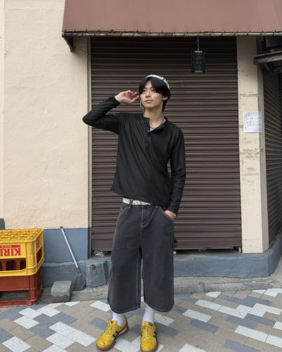 スマートフィットヘンリーネックT UT0022