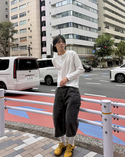 スマートフィットヘンリーネックT UT0022