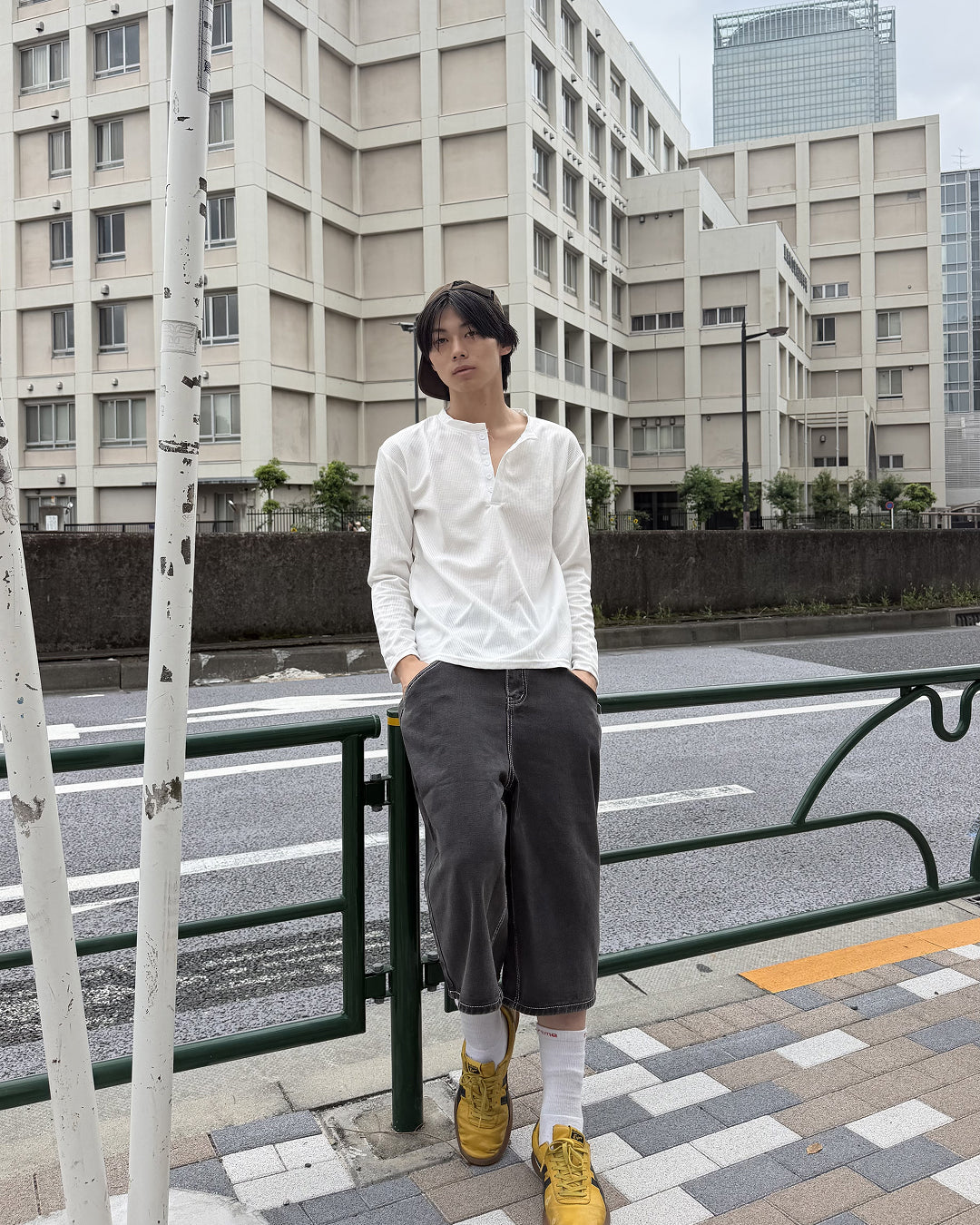 スマートフィットヘンリーネックT UT0022