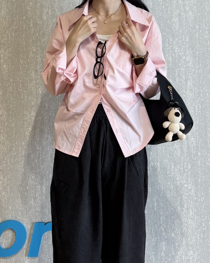 ベイシックカラーシャツ PO0025