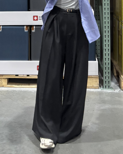 タックワイドパンツ PO0027