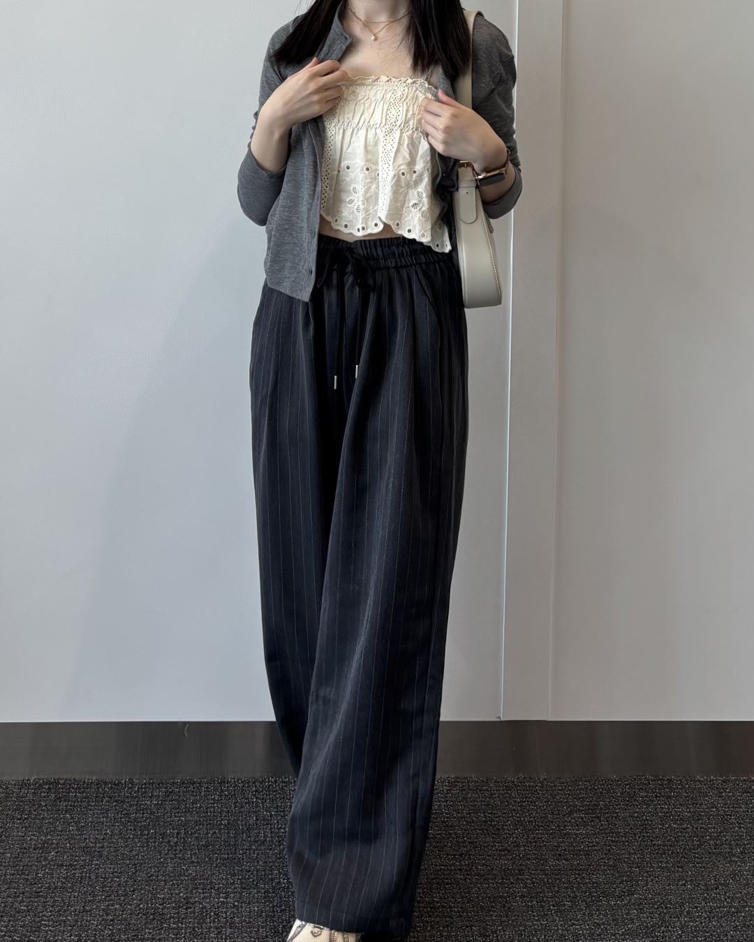 レースデザインストラッピートップ PO0035