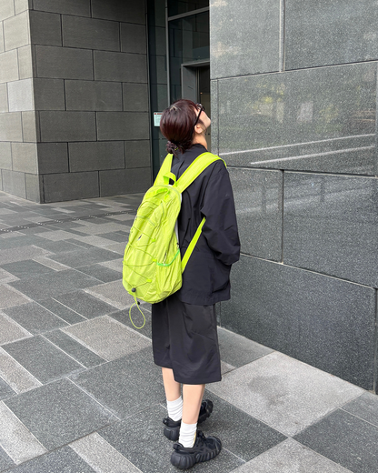チェックスカーフ付きレイヤードパンツ PZ0026