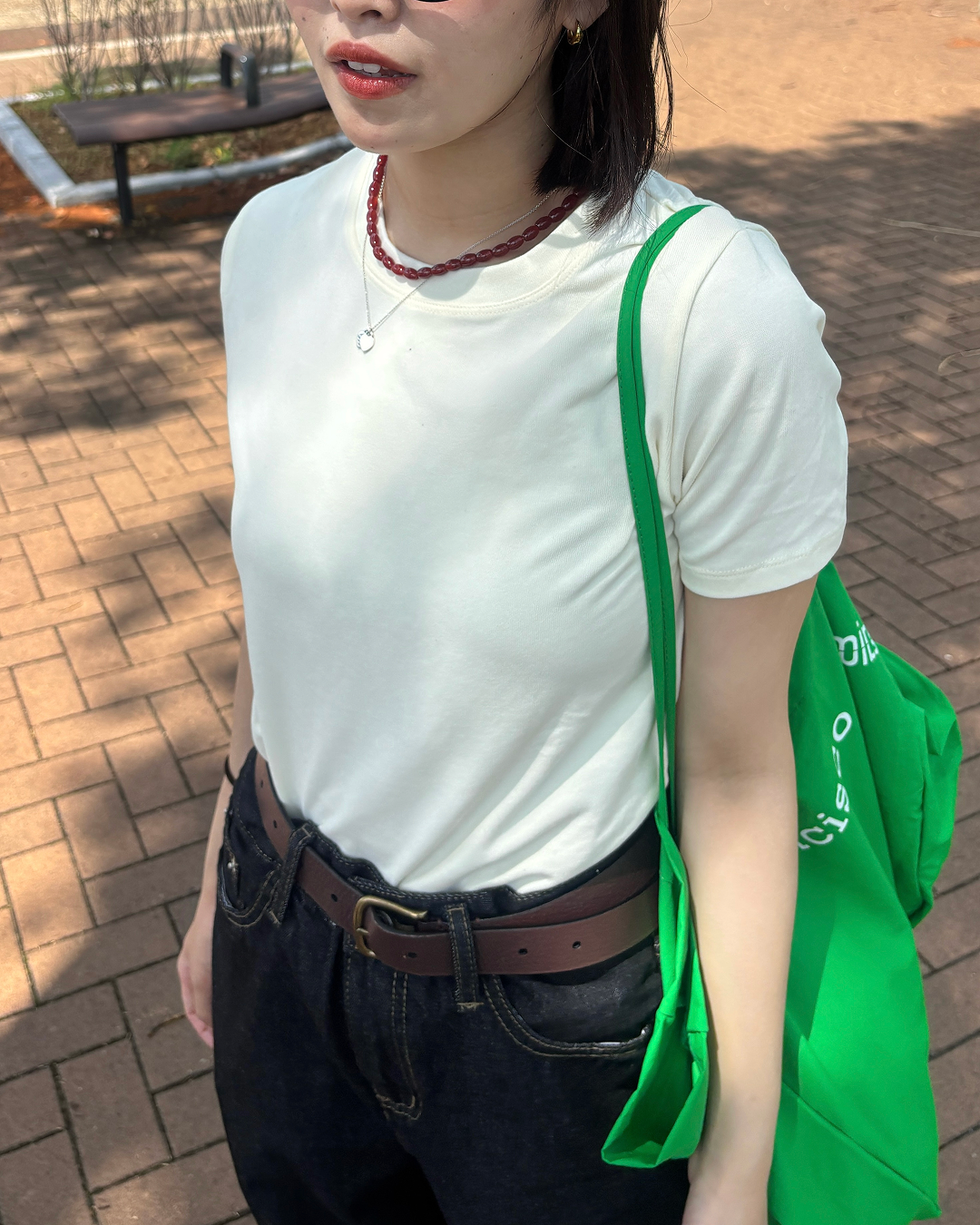 シンプルラウンドネックT PZ0033