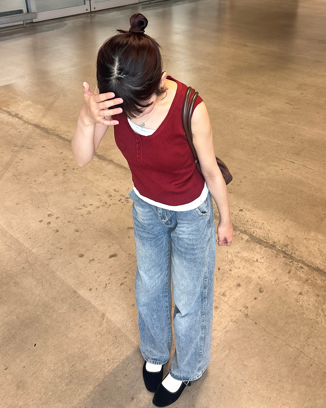 パッチポケットデニムパンツ PZ0097