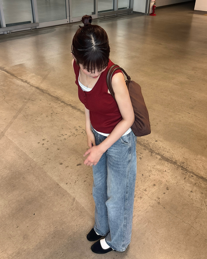 パッチポケットデニムパンツ PZ0097
