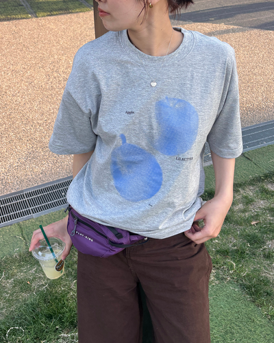 フルールグラフィックTシャツ PZ0107
